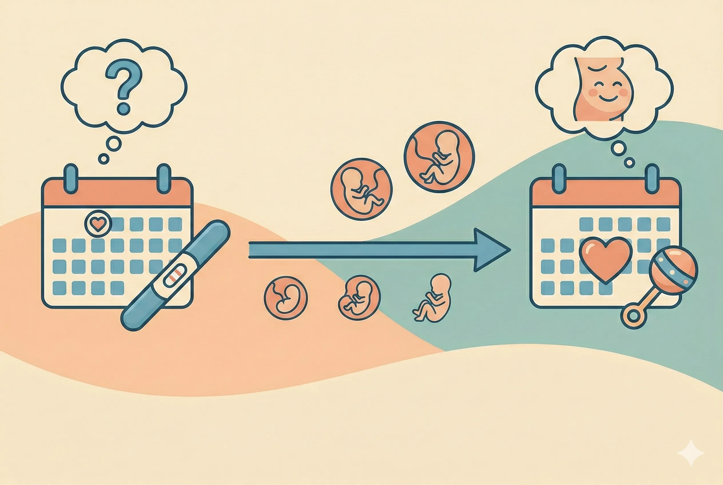 Nếu tôi thụ thai hôm nay, ngày dự sinh sẽ là khi nào?