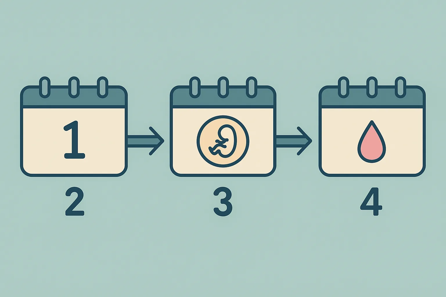 Dấu hiệu làm tổ theo từng tuần: Giải thích chi tiết biểu đồ DPO