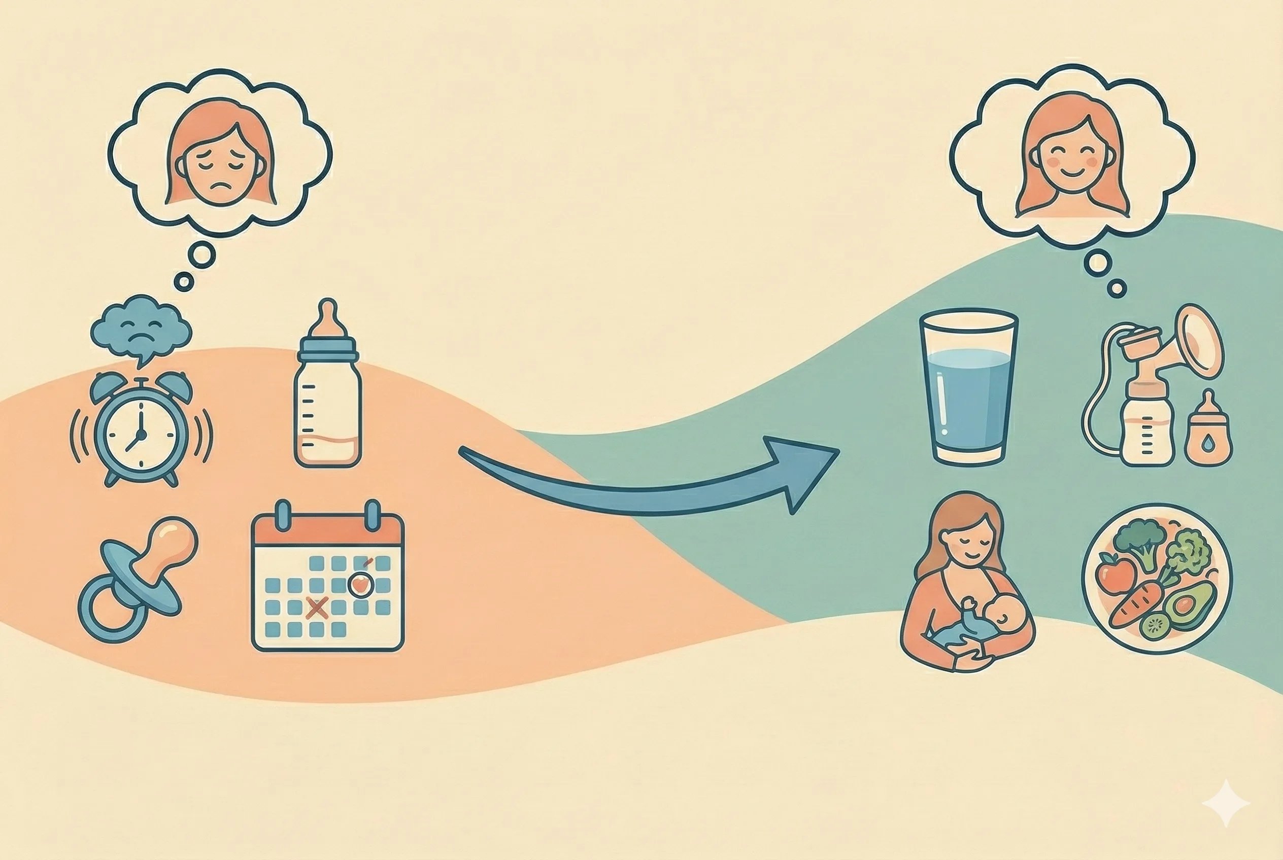 Geringe Milchmenge – Ursachen & Lösungen