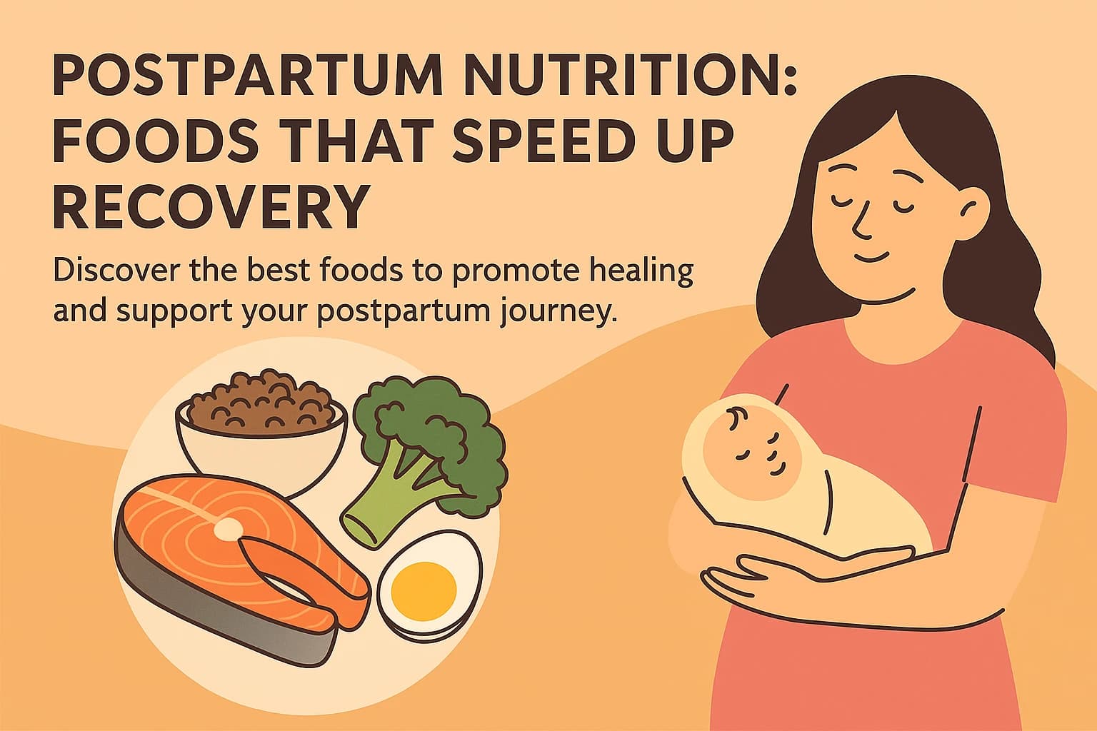 Dinh Dưỡng Sau Sinh: 10 Thực Phẩm Tăng Tốc Phục Hồi và Chữa Lành Mạnh Mẽ