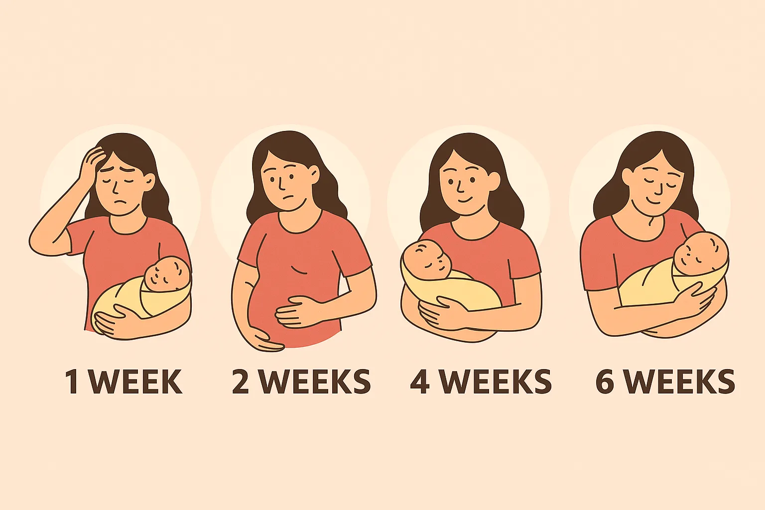 Your First 6 Weeks After Birth: A Realistic Healing Timeline
