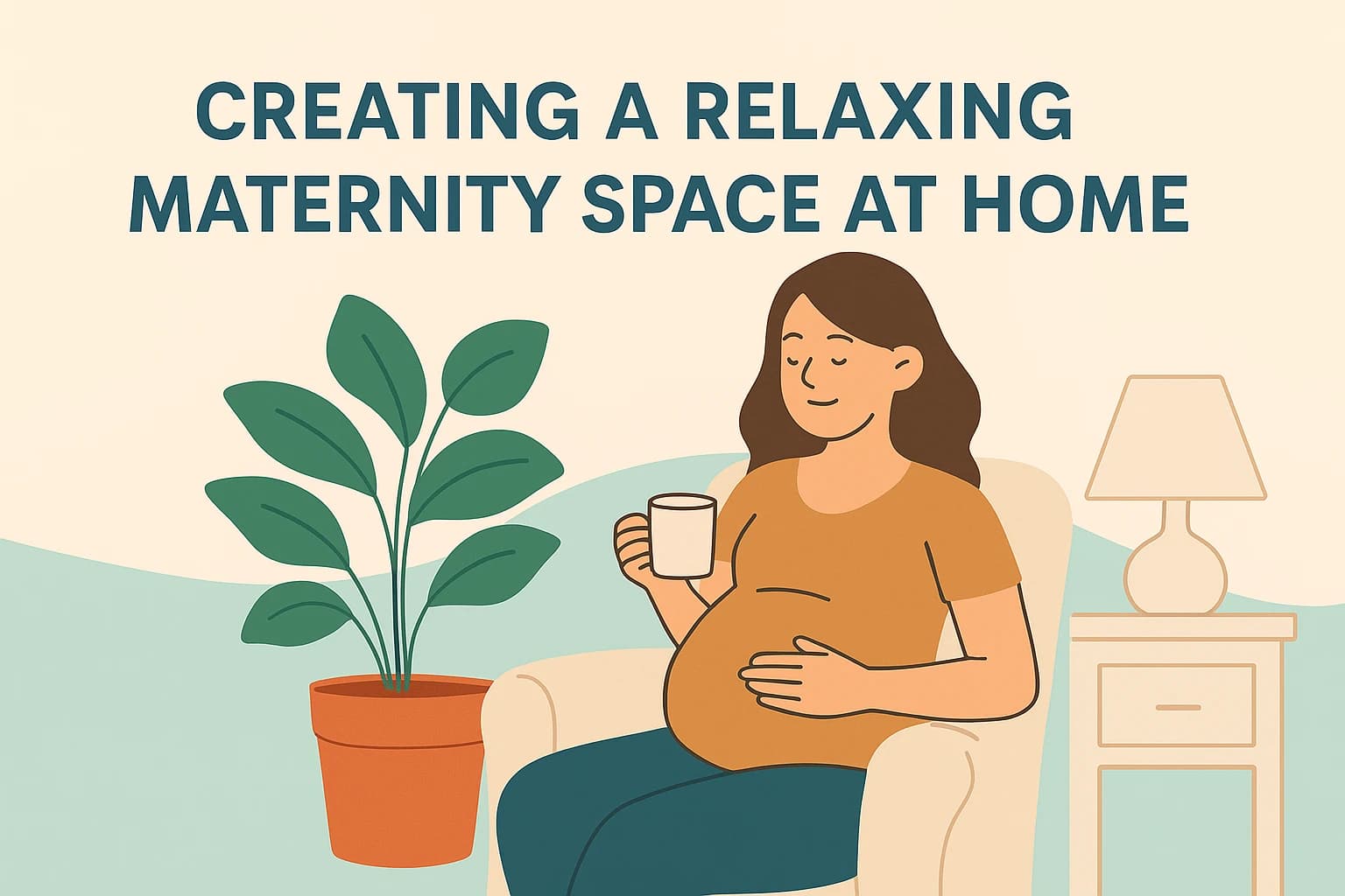 Ein Entspannendes Mutterschafts-Refugium schaffen: 5 Schritte zu Ihrer heimischen Oase