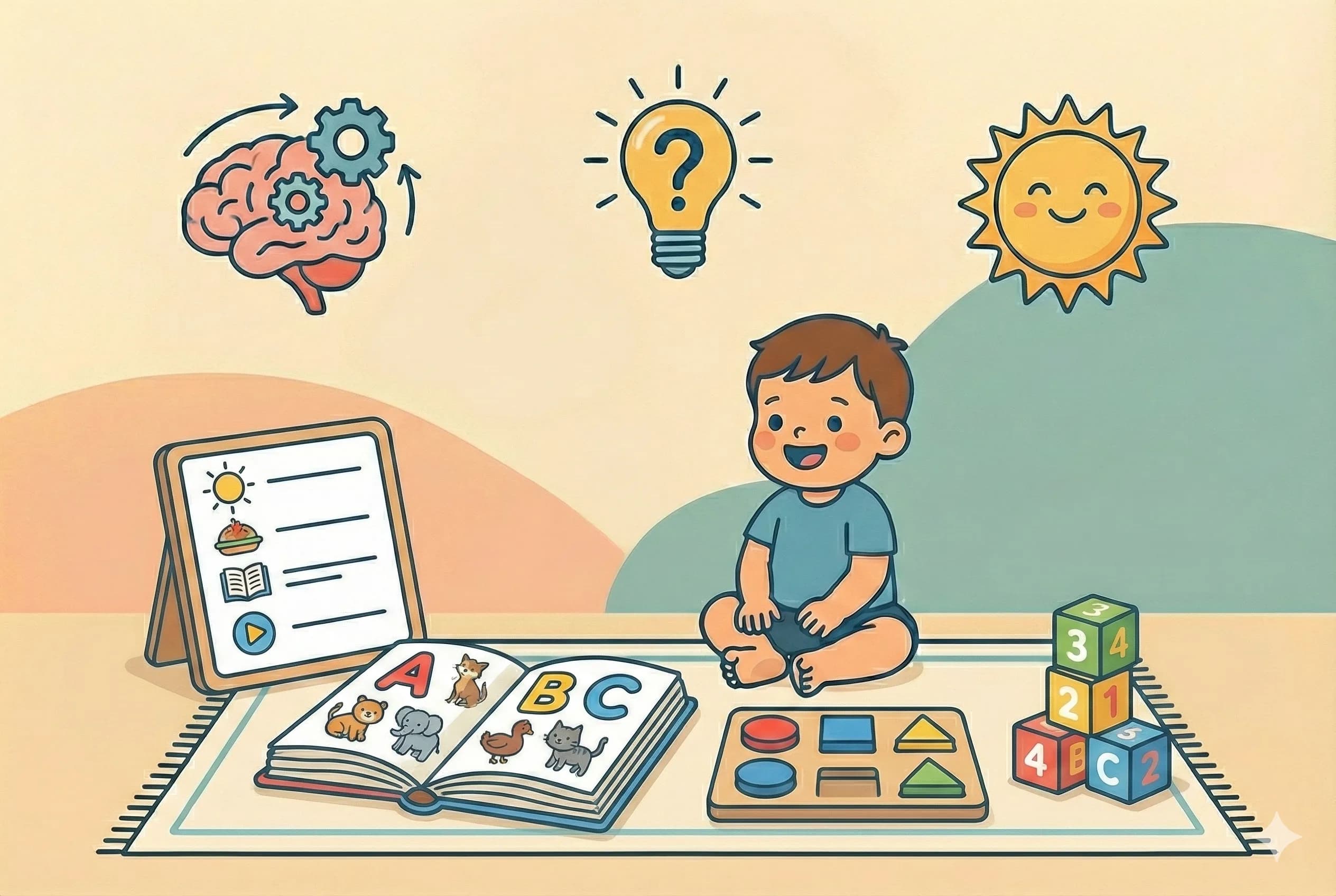 How to Teach Toddlers Colors, Shapes, and ABCs (Daily Routines)