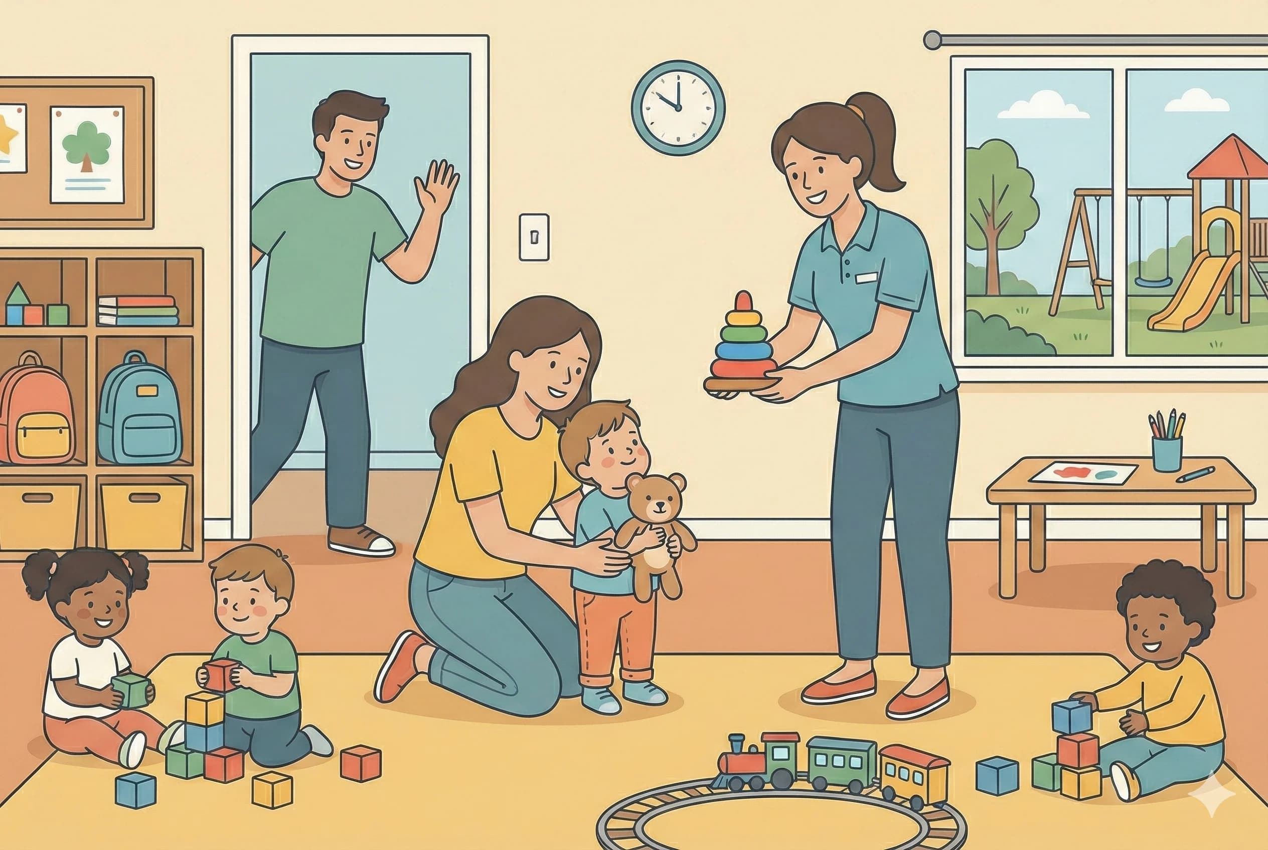 Eingewöhnung in die Kita: Wie Sie Ihrem Kleinkind helfen, sich einzuleben