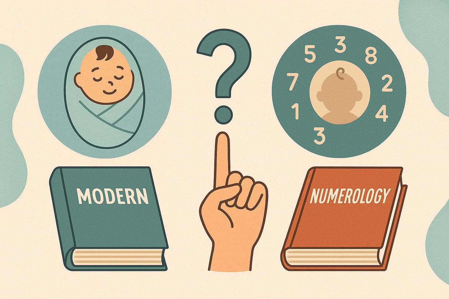 So wählen Sie einen Babynamen: Modern vs. Numerologie