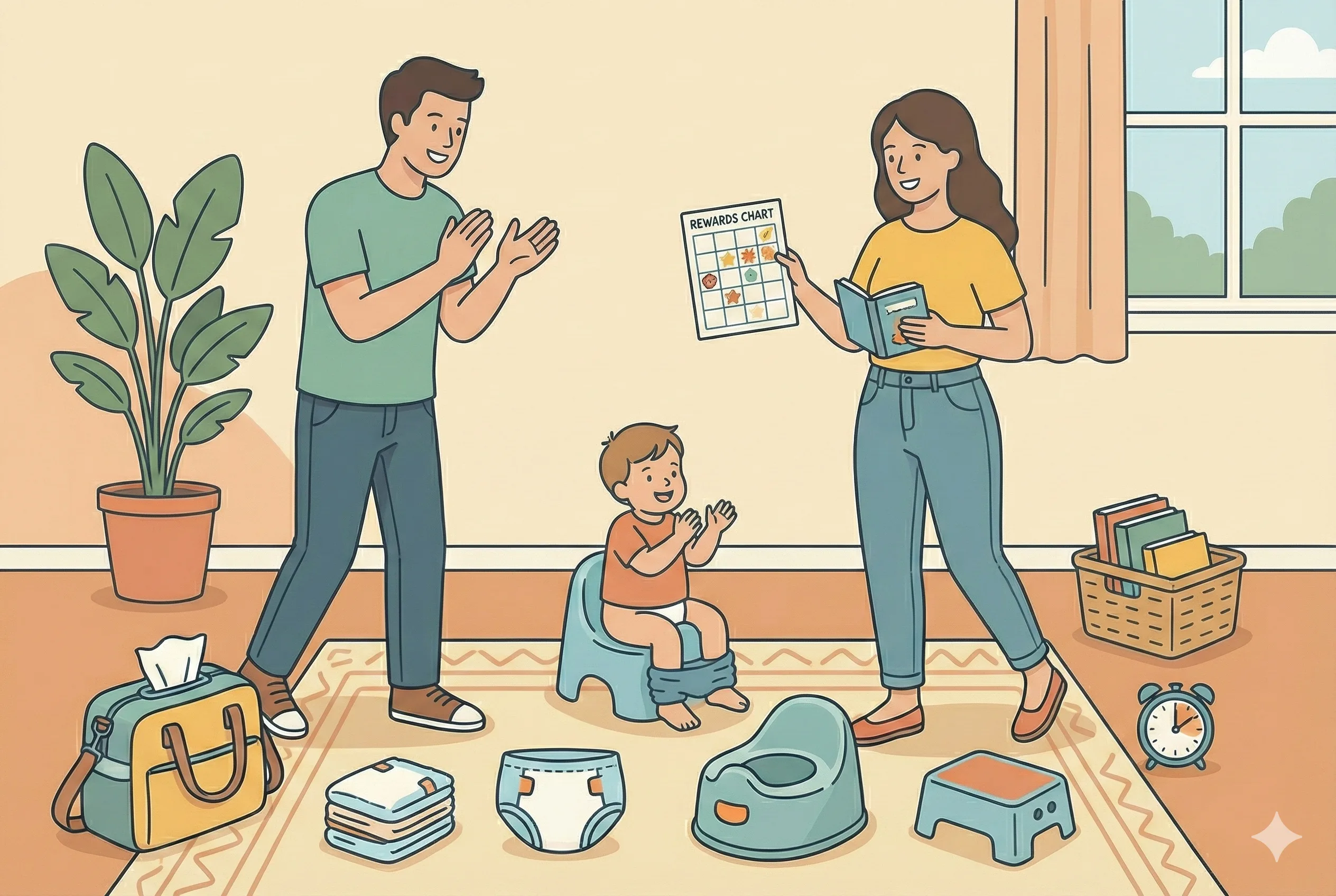 Wie Sie einem Kleinkind in 3 Tagen das Töpfchen antrainieren (evidenzbasiert)