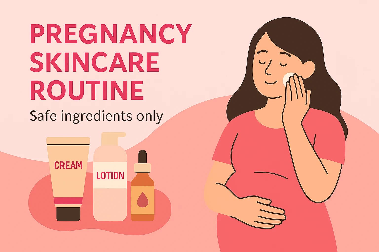 Quy Trình Chăm Sóc Da Khi Mang Thai: Chỉ Thành Phần An Toàn (Hướng Dẫn Thiết Yếu Về Những Gì Cần Tránh)