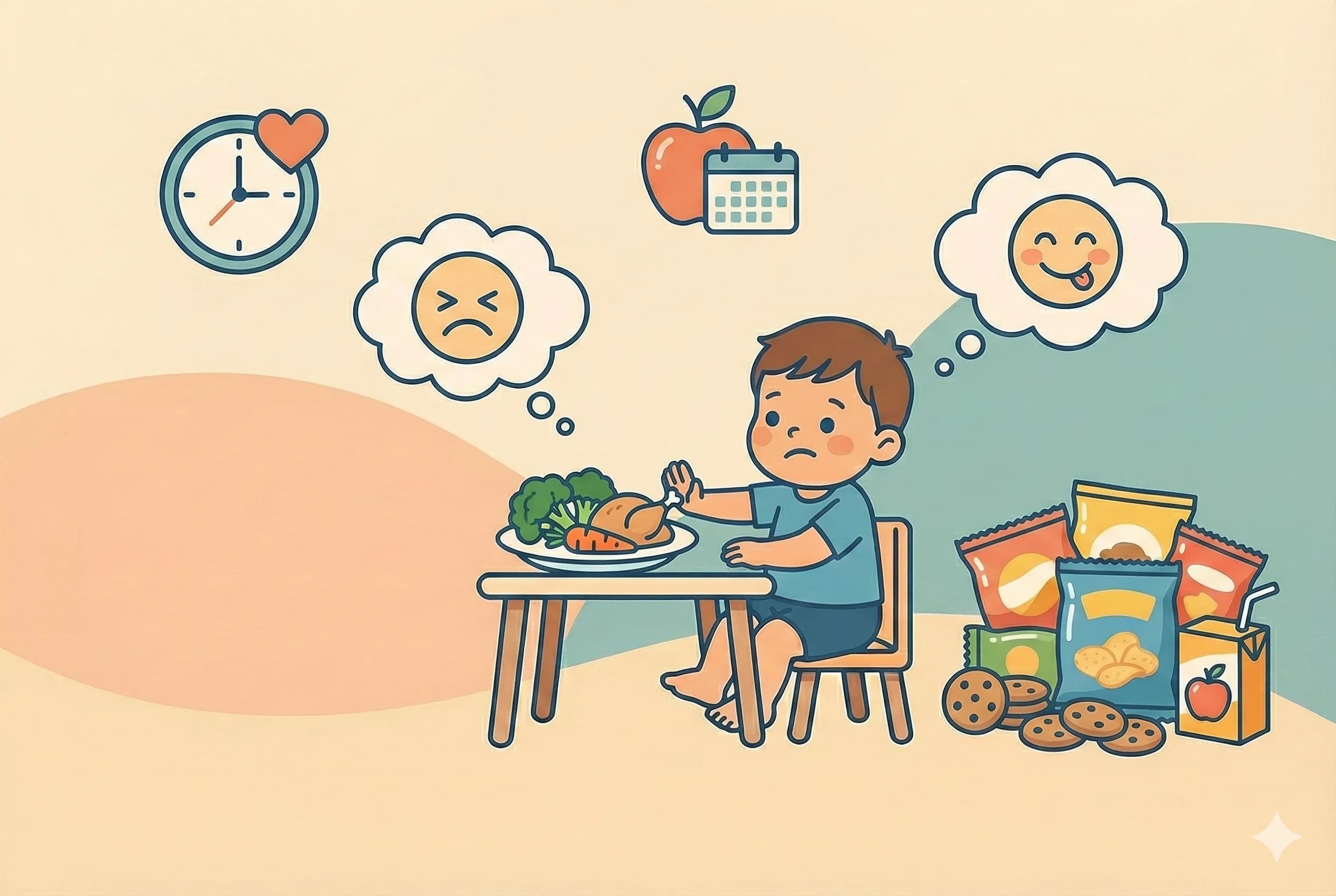 Kleinkind isst nur Snacks – Was tun?