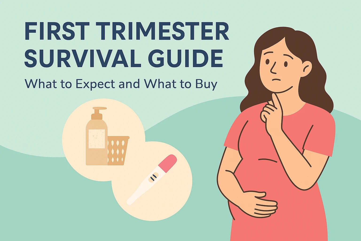 Guide de Survie du Premier Trimestre : À Quoi S'Attendre et Quoi Acheter