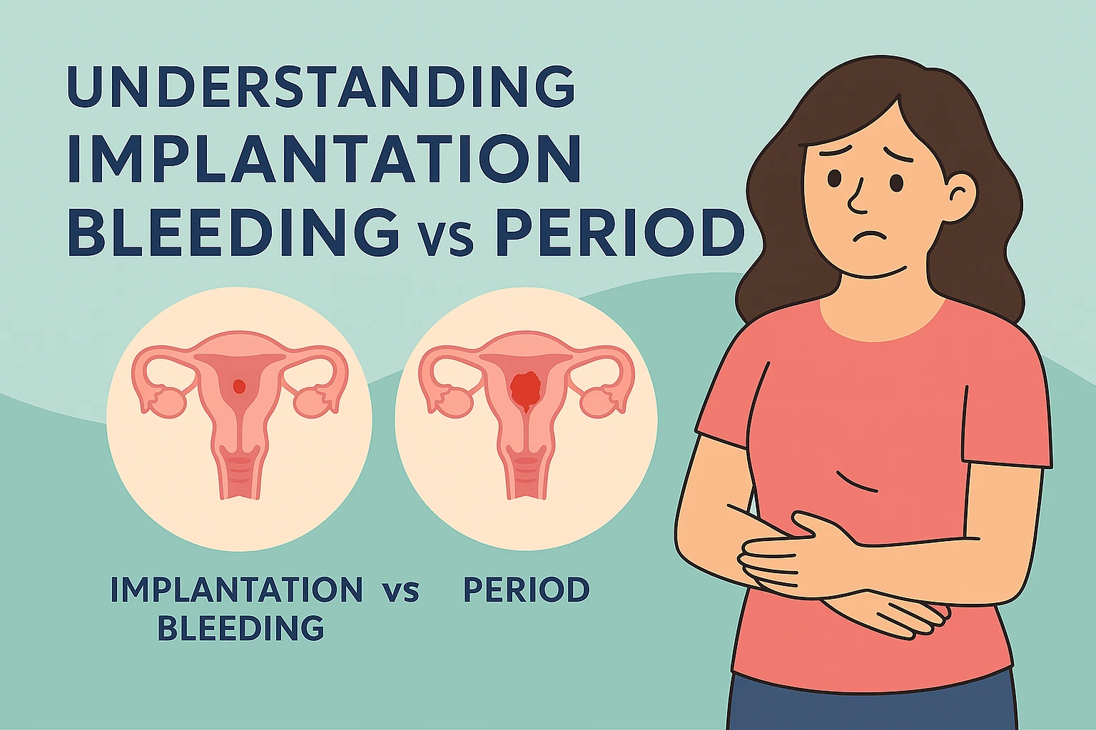 Имплантационное Кровотечение или Месячные: 5 Ключевых Различий