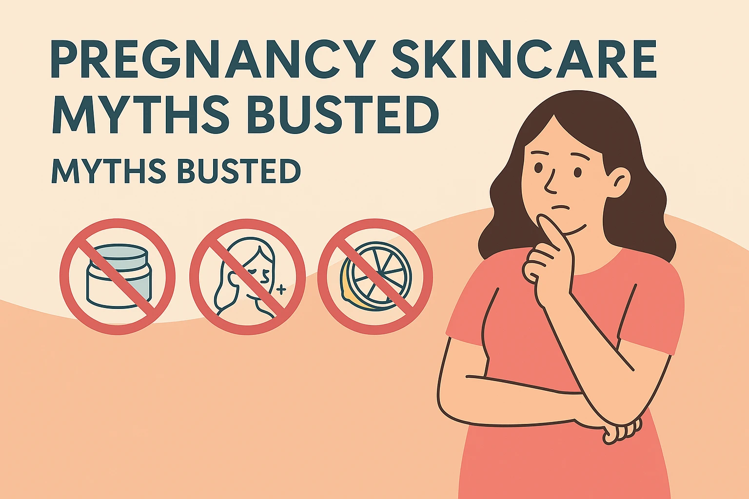 Mitos del Cuidado de la Piel en el Embarazo Desmentidos: Qué es Realmente Seguro (y Qué No)