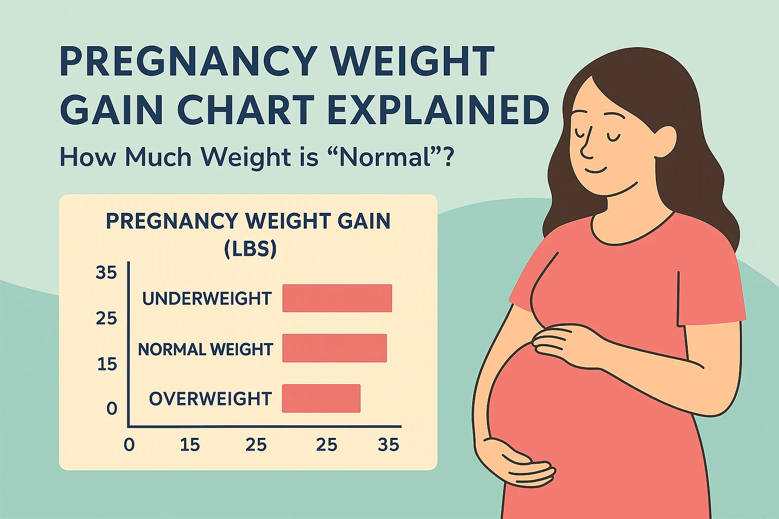 Объяснение Графика Набора Веса при Беременности: Какой Вес Считается \"Нормальным\"?