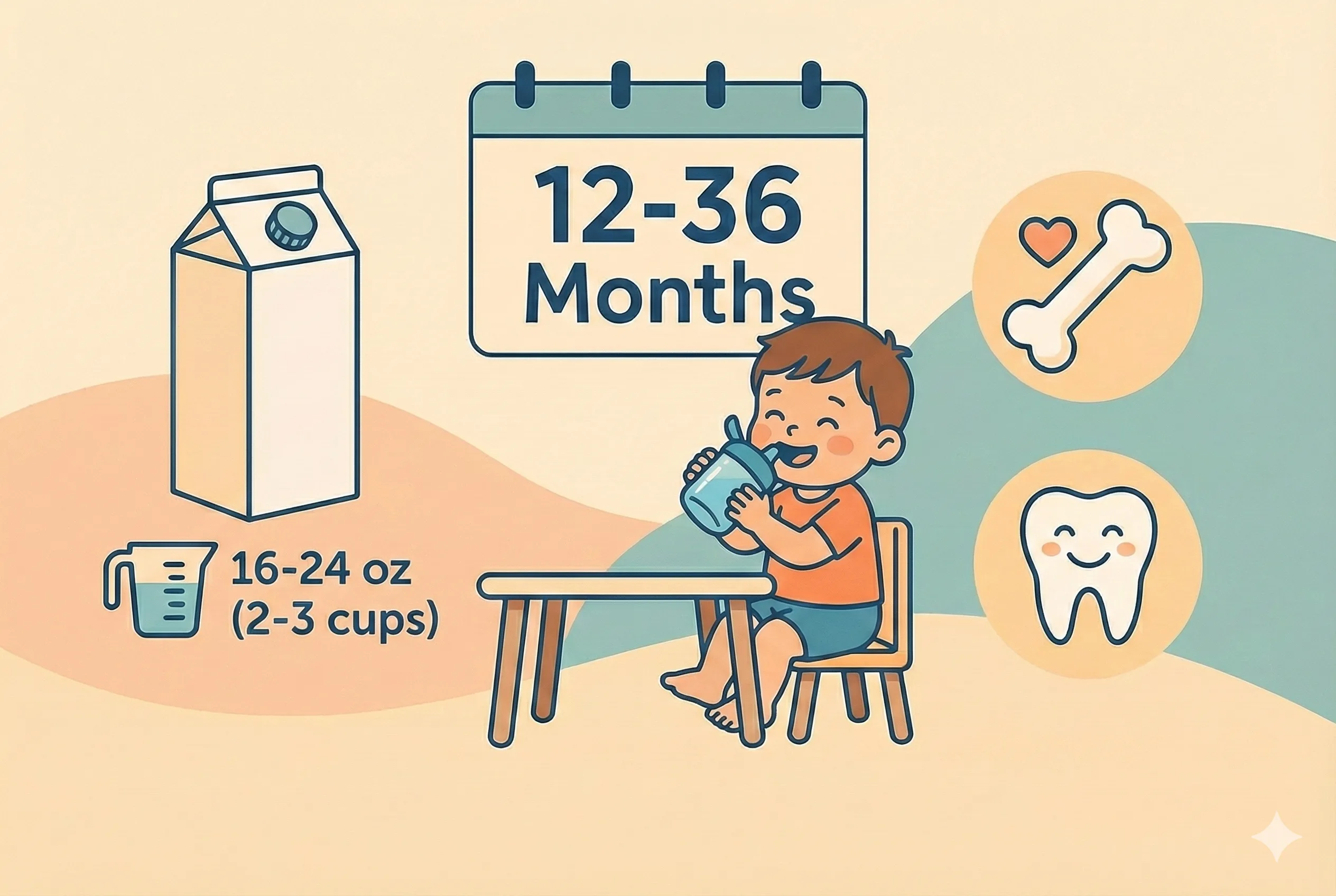 Сколько молока должен пить малыш ежедневно?